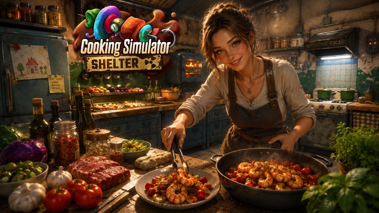 Cooking Simulator: Shelter! 🍲🔥COOKING IN A NUCLEAR SHELTER Long Gameplay - No Commentary