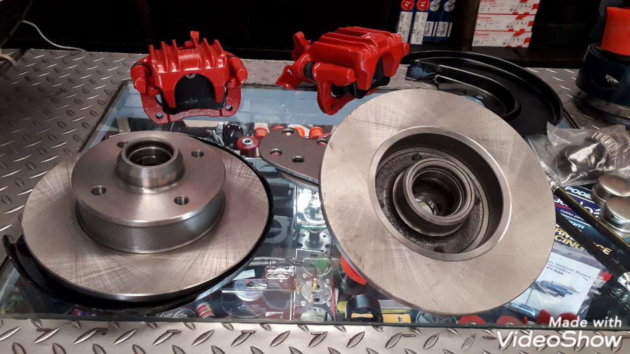 KIT de conversión a DISCO TRASERO tipo original VW pointer