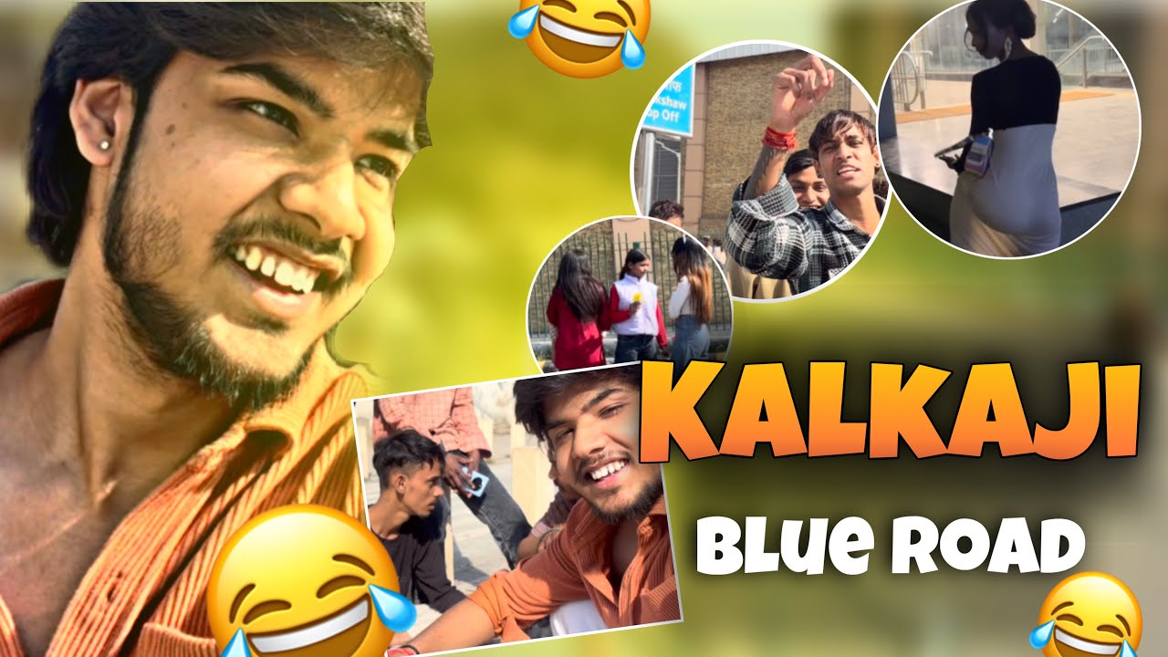Kalkaji blue road 😂 khachre fir sa aagye 😂 // Shivam Singh 
