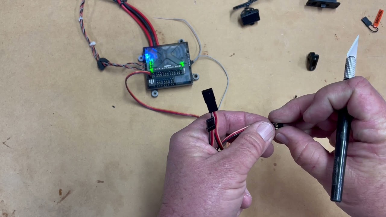 Modifying a standard switch for use as a Spektrum Smart Switch.