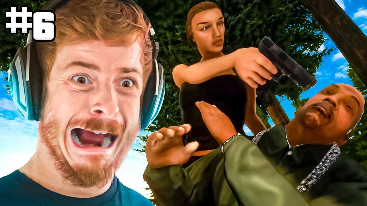 C'EST UNE PSYCHOPATHE ! GTA SAN ANDREAS REMASTERISÉ #6
