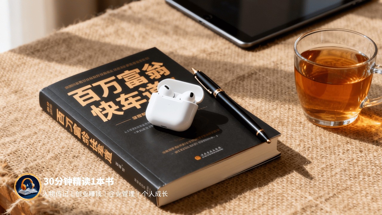 10 分鐘精讀 1 本書｜《百萬富翁快車道》：財富不是運氣驅動的偶然事件，而是可以被精確計算的公式。# 財務自由 #創業思維 #財富邏輯 #認知升級 #聽書 #讀書