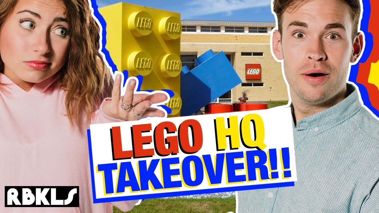LEGO Headquarters Prank TAKEOVER! - REBRICKULOUS