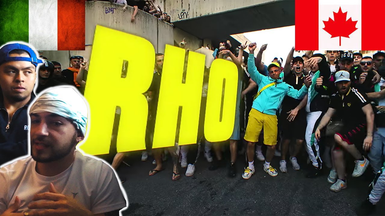 CANADIANS REACT TO ITALIAN RAP - Rhove - LAPROVINCE #2