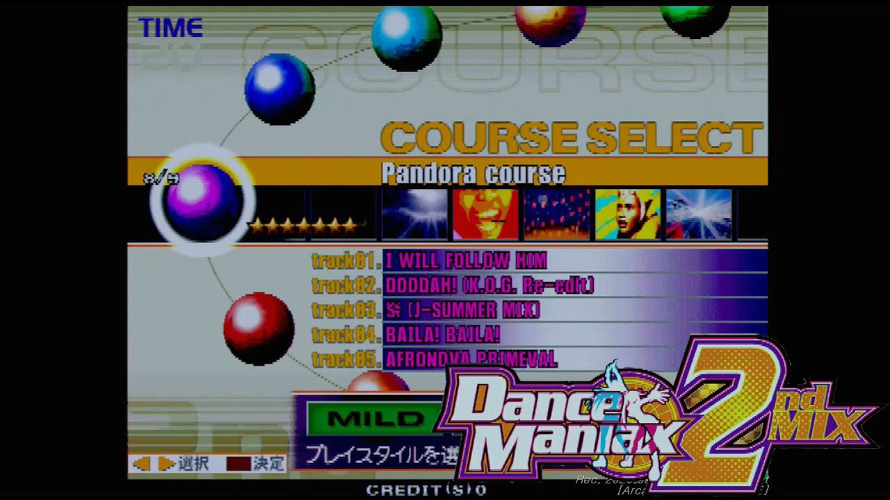 Dance Maniax 2nd MIX Pandora Course playthrough / 댄스 매니악스 2