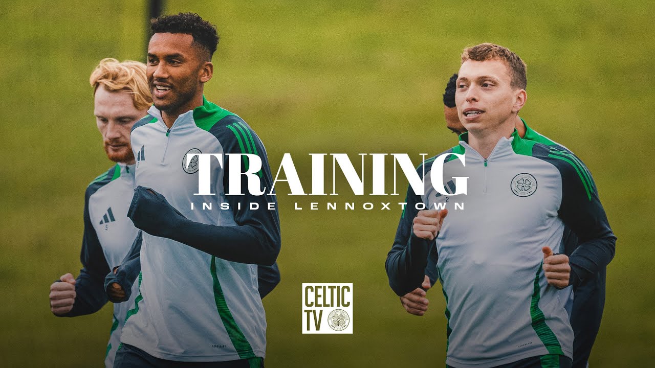 Celtic Training: Go Inside Lennoxtown as the Celts prepare to take on Motherwell (25/10/24)