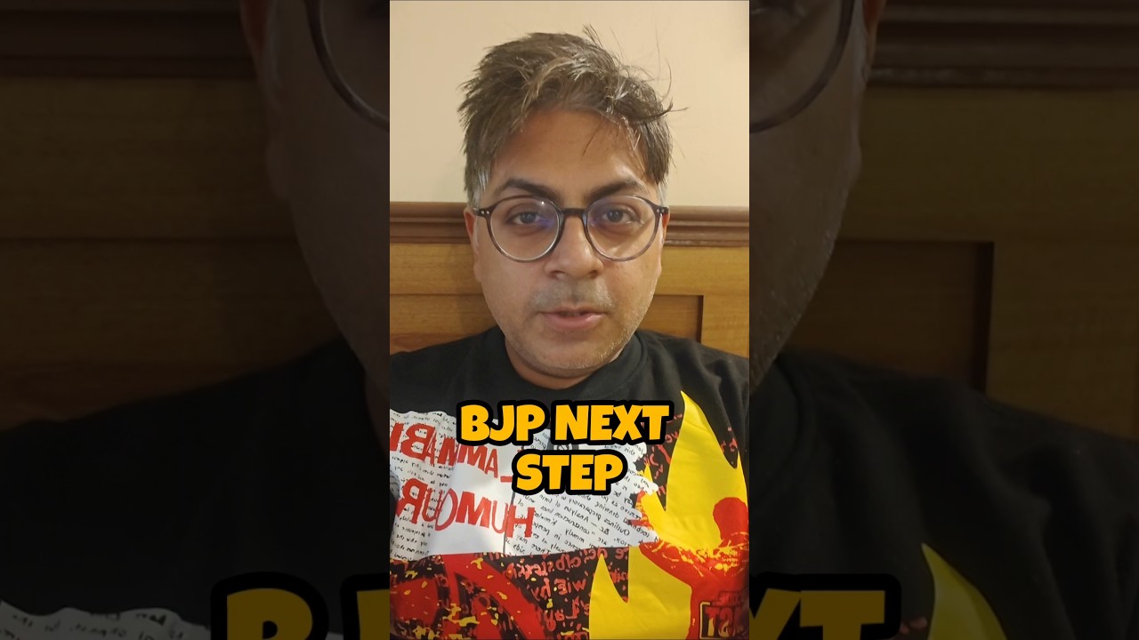 BJP's next step... #shorts #comedy #satire