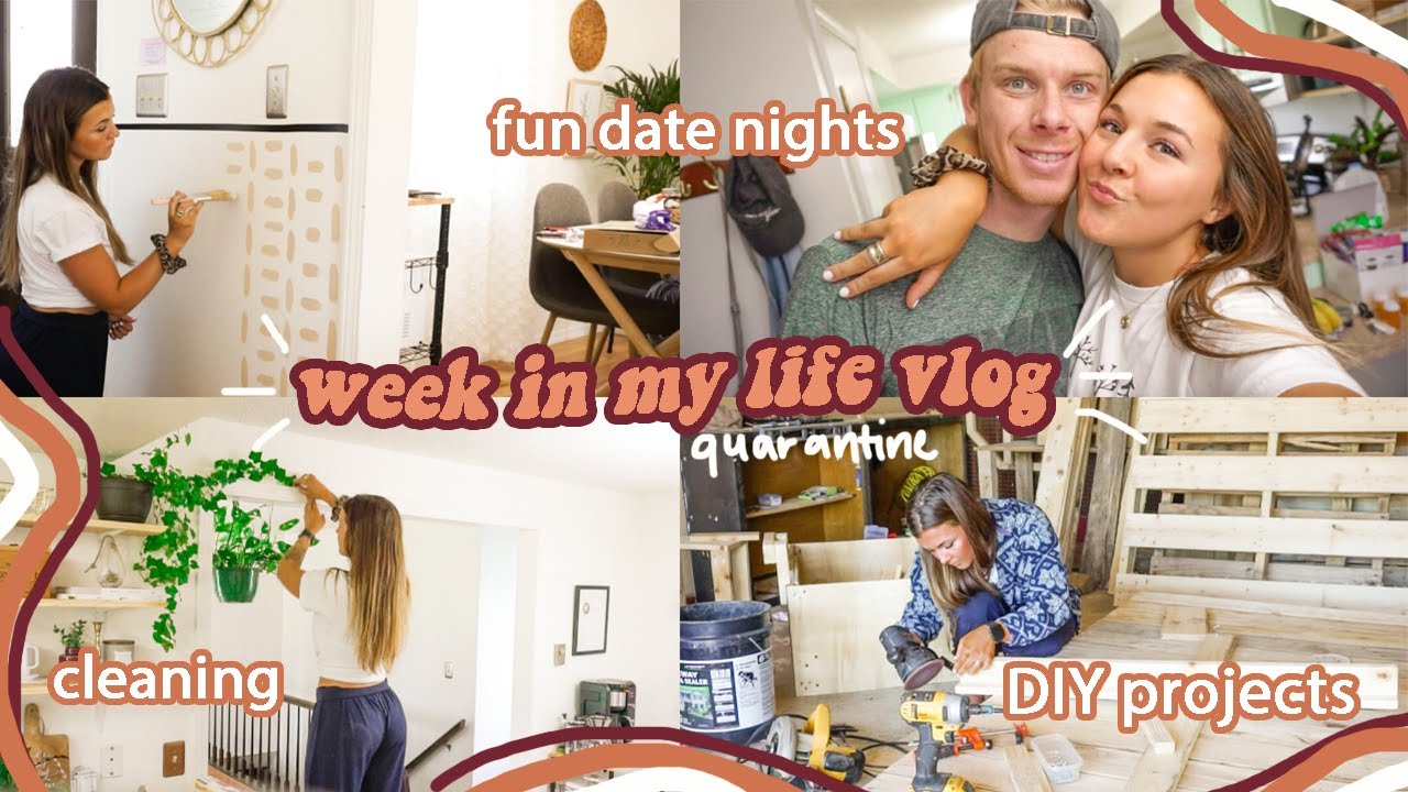 WEEK IN MY LIFE VLOG..home projects, cleaning, date nights...