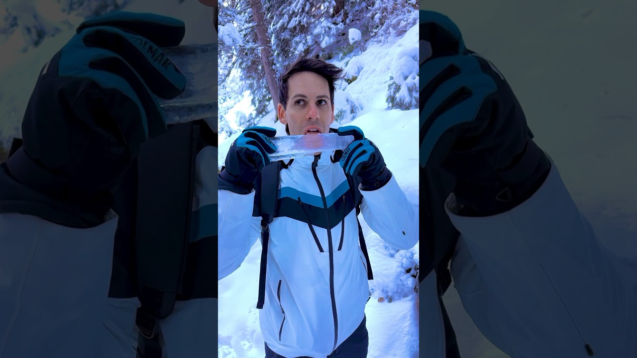Lu&igrave; prova il Ghiaccio per strada! 🥶