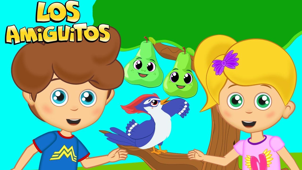 El Pájaro Carpintero se Puso a Martillar y muchas máss Cancion Infantil | Los Amiguitos