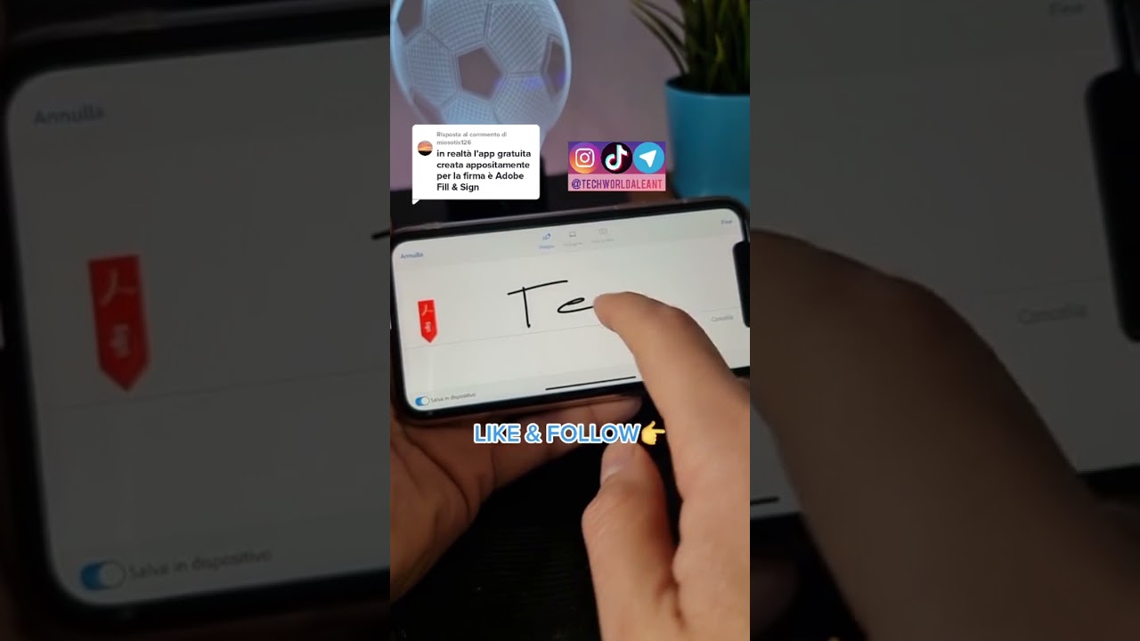 App per compilare e firmare pdf con lo smartphone