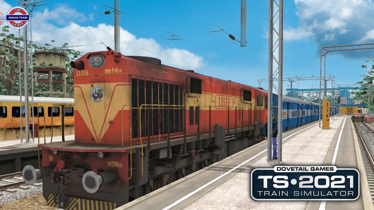 Dehradun Kochuveli Express | Railworks TS2021 gameplay Full HD | Bharat Stream
