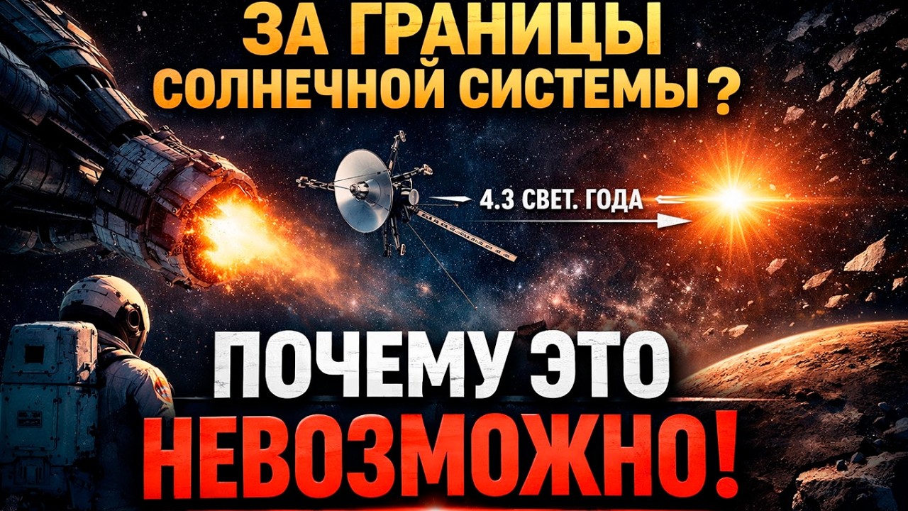 Почему человечество, возможно, НИКОГДА не долетит до звёзд