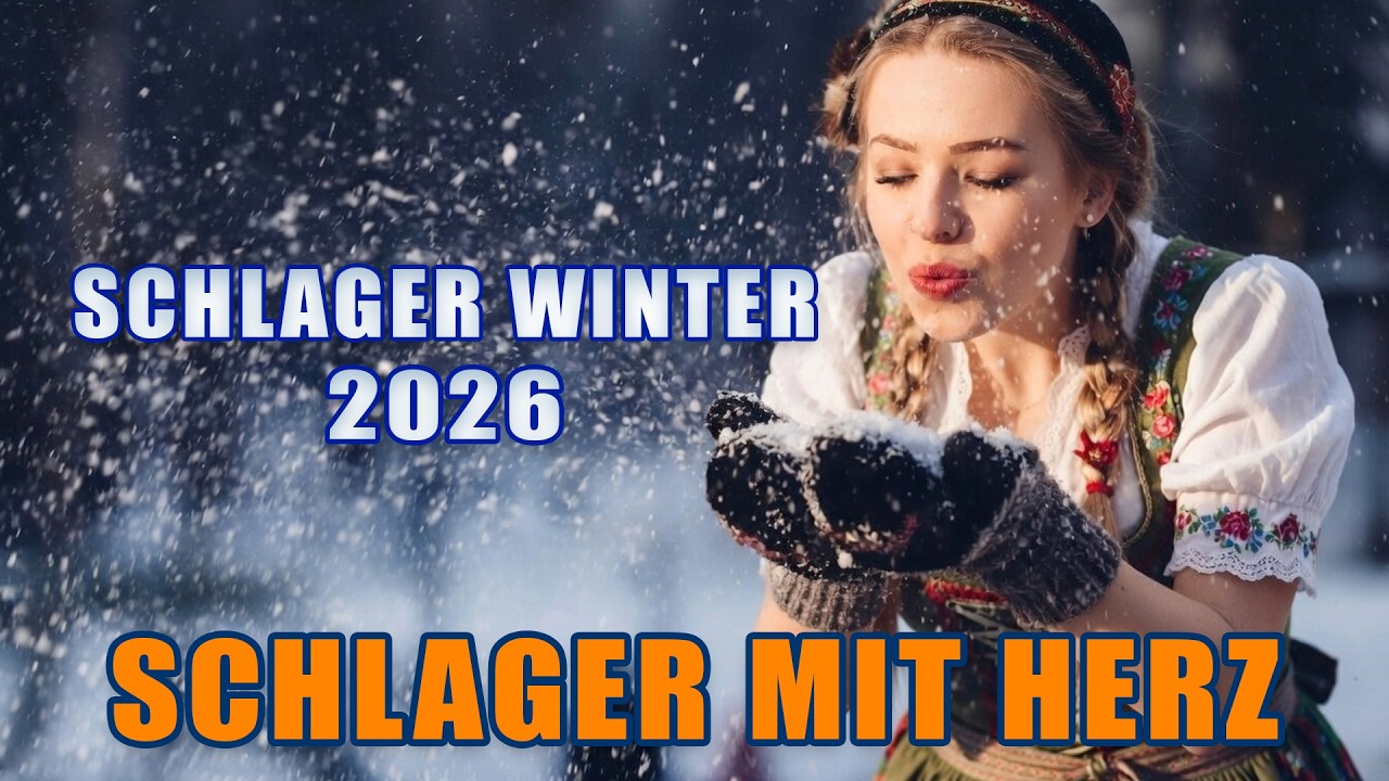 Schlager Winter 2026 ❄️ Die schönsten neuen Hits zum Träumen und Tanzen ❄️ Schlager mit Herz