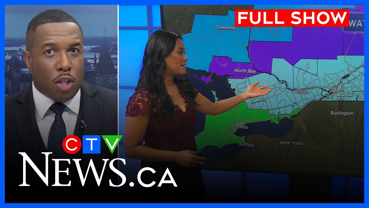Major freezing rainstorm coming to Ottawa | CTV News Ottawa at Five for Tuesday, March 10, 2026