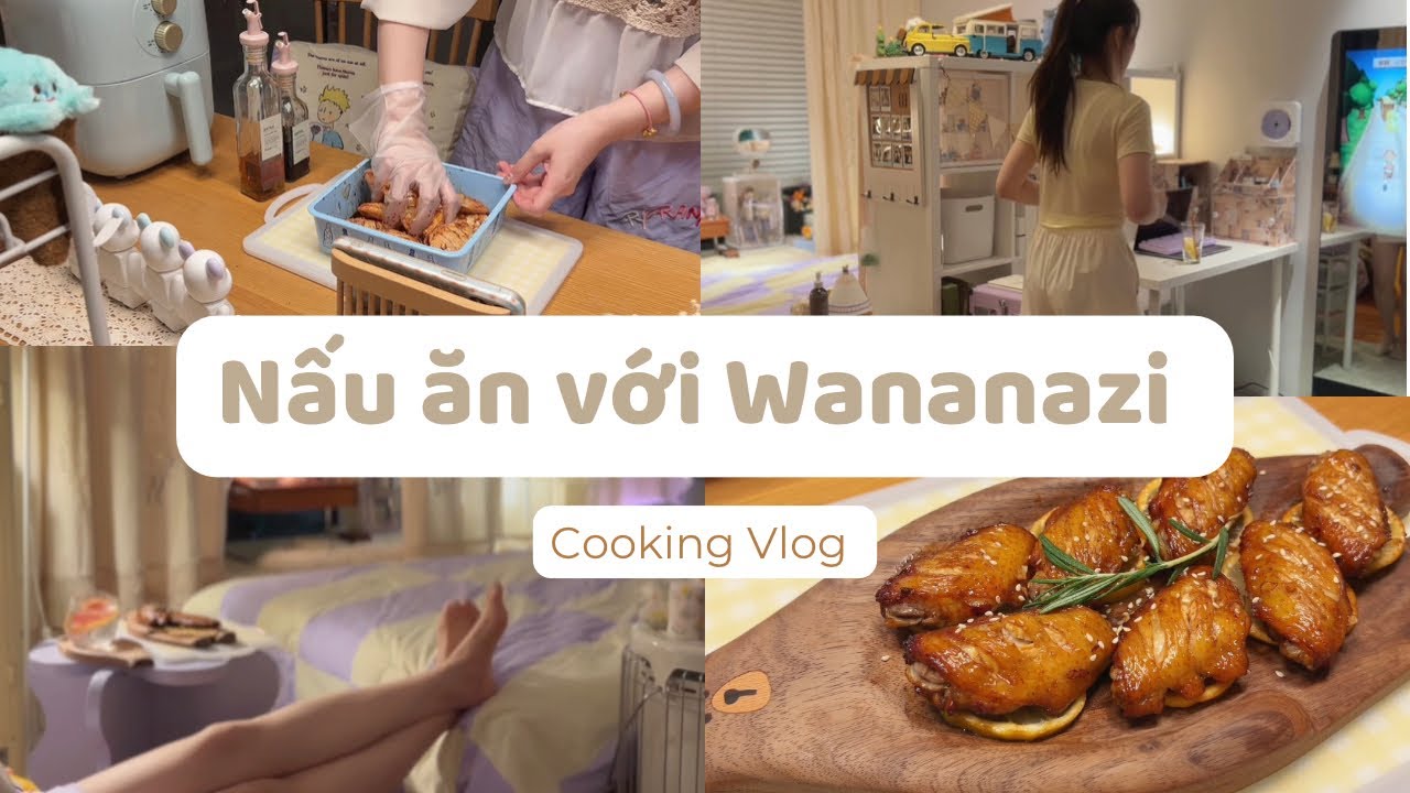 [Vietsub Douyin] Nấu ăn với Wananazi | Cooking Vlog |