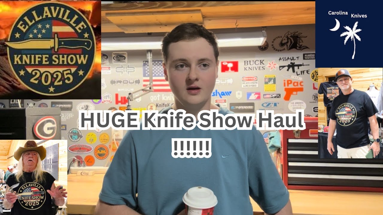 HUGE Knife Show Haul !!!!!! (Case xx, GEC , Bear & Sons, and More!) 