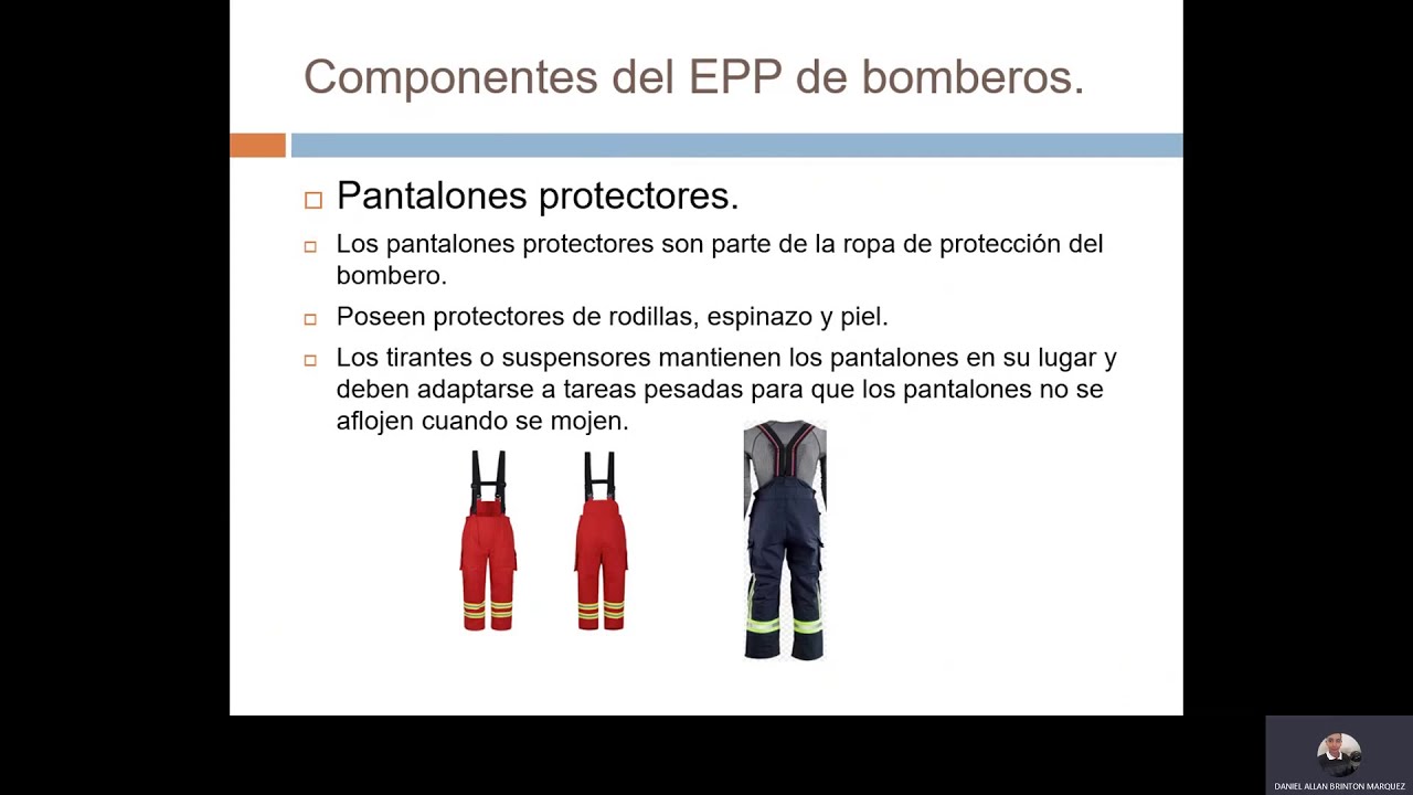 Equipo de Protección Personal de Bomberos