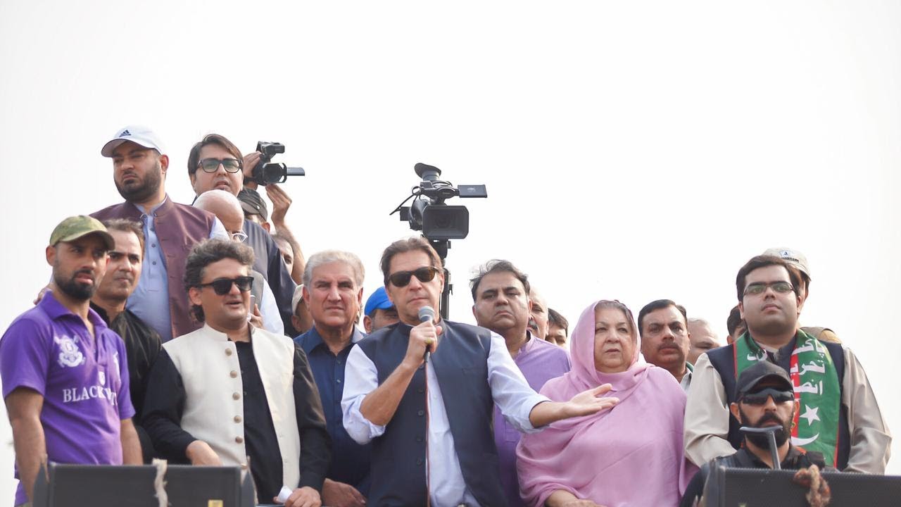 Chairman PTI Imran Khan Speech at Kamoke on Haqeeqi Azadi March Day 4 (31 October, 2022)