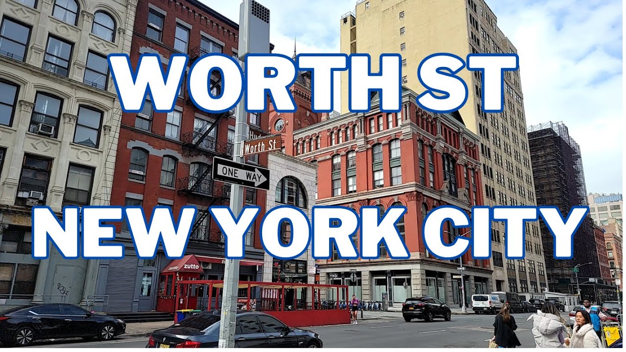 New York City Walk - Worth Street 4K