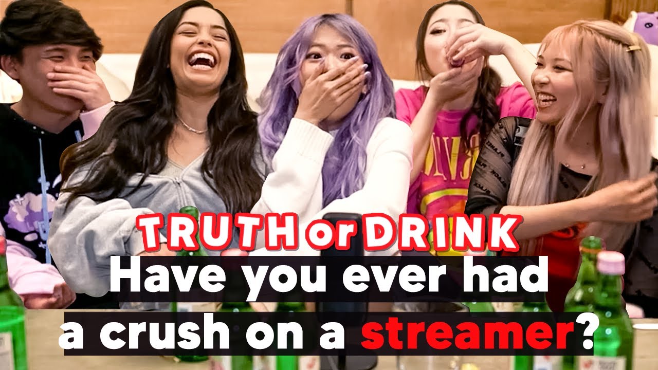 WHO IS OUR STREAMER CRUSH? - ROOMIES TRUTH OR DRINK