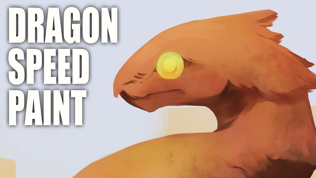 Another Dragon Speed Paint | But on a Friday