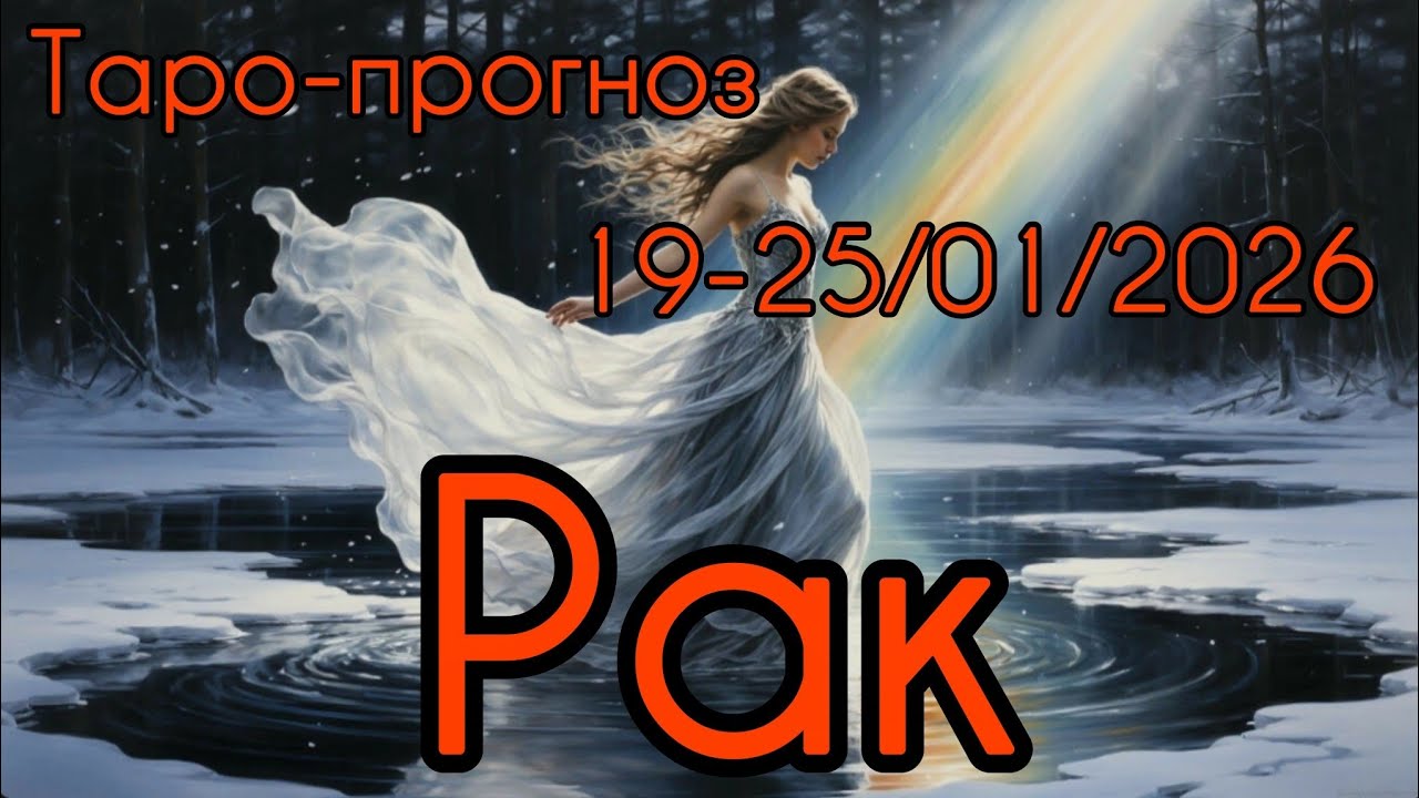 РАК ♋️ ТАРО-ПРОГНОЗ НА НЕДЕЛЮ 19-25 ЯНВАРЯ 2025