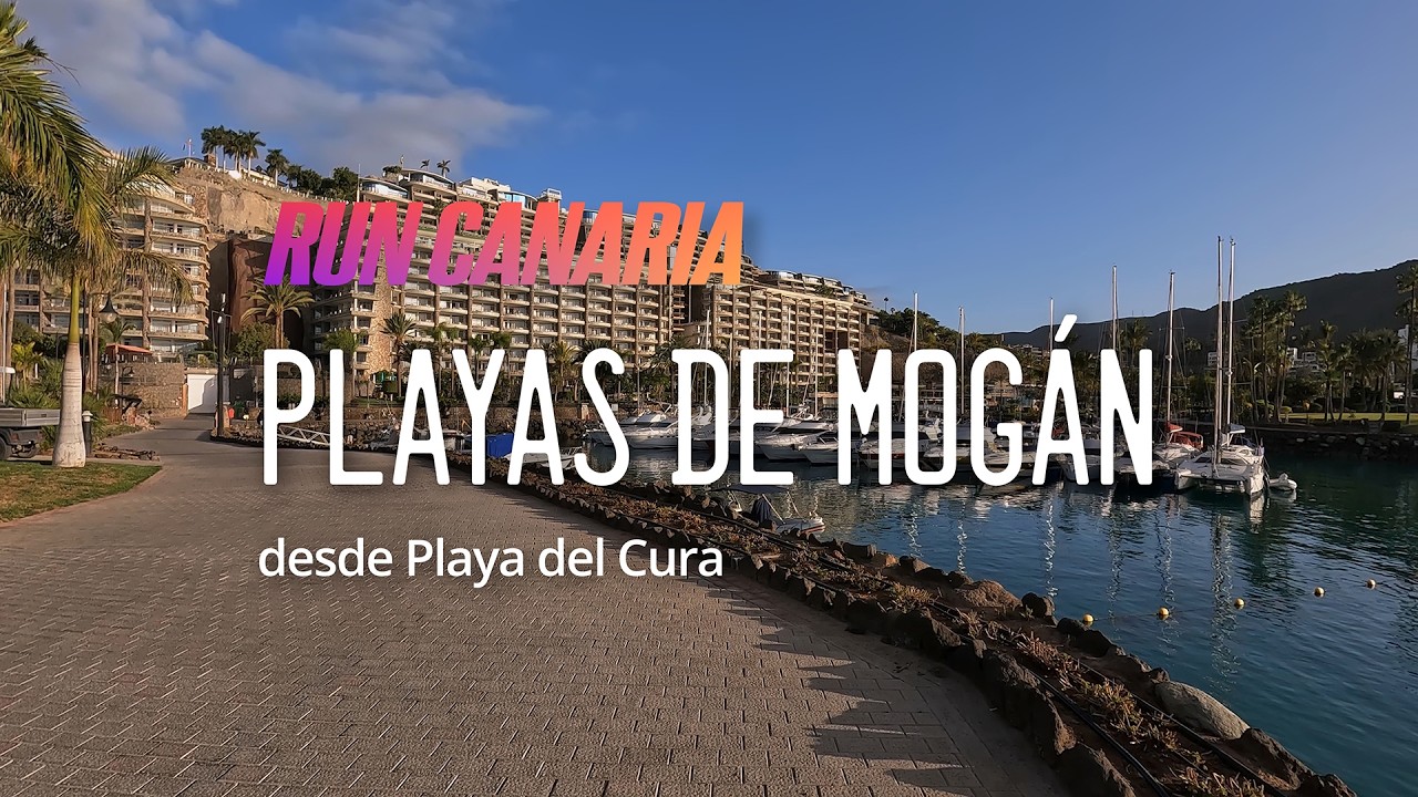 Playas de Mogán 🏃‍♂️ Virtual Run in Gran Canaria 🇮🇨