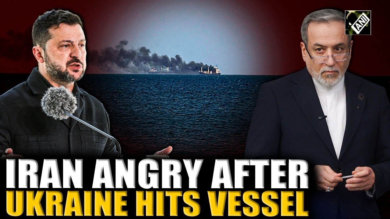 BIG: Iran fumes at Ukraine&rsquo;s &ldquo;act of aggression&rdquo; as vessel hit in Caspian Sea