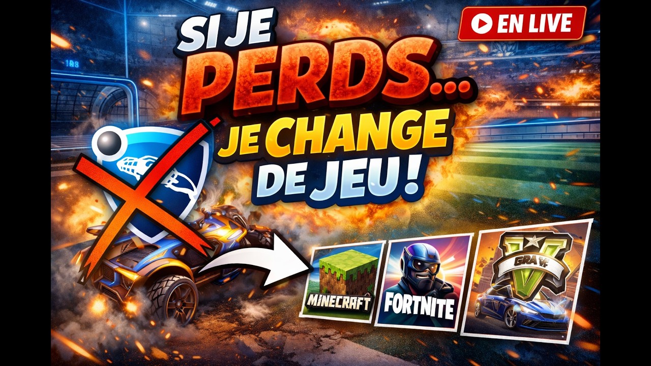 dernière partie/ Live multi gaming ( si je perd je change de jeu )