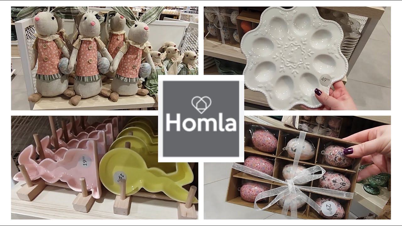 HOMLA 🛍️ DRZEWKO WIELKANOCNE TO HIT 💖 CUDNE ZAJĄCZKI I BARANKI 💖 PRZEGLĄD PÓŁEK 💖