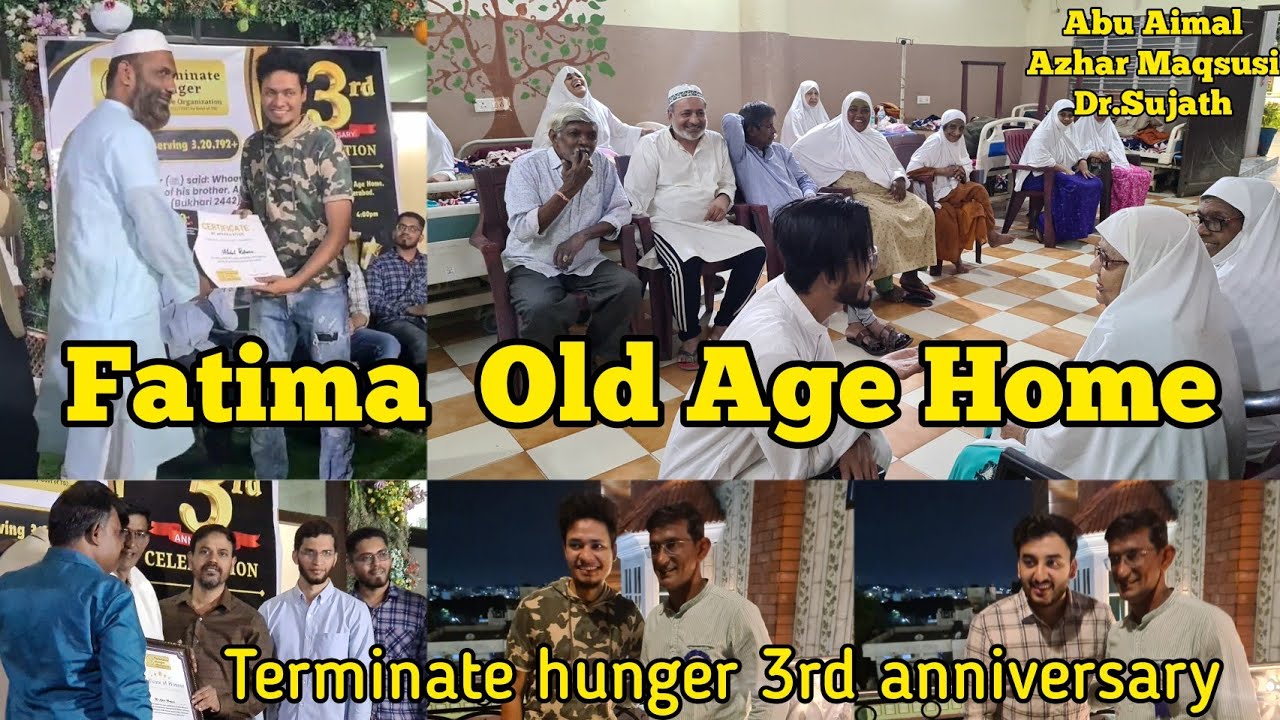 Milad Special | Fatima Old Age Home | Abu Aimal,Azhar Maqsusi,Dr.Sujath,Imad Ali | Terminate Hunger