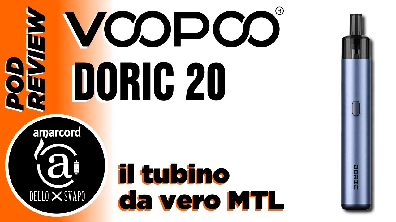 Doric 20 by Voopoo - Amarcord Channel Review 2021