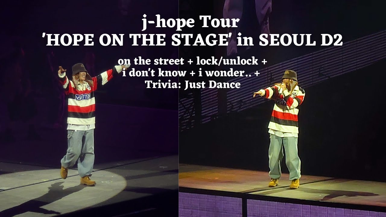 250301 On The Street, Lock/Unlock, i dontknow, i wonder, Just Dance— HOPE ON THE STAGE SEOUL D2 [4K]