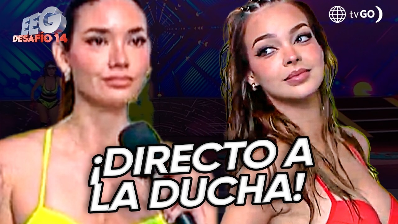 EEG Desafío 14: Maricielo y Flavia pierden el juego y terminan en la ducha (HOY)