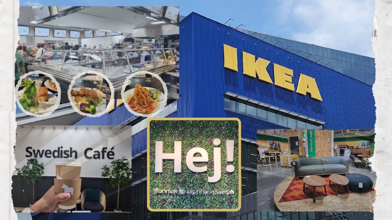 IKEA PH | Swedish Restaurant : Walking Tour at IKEA's Biggest Store in the World | Mike and Ann