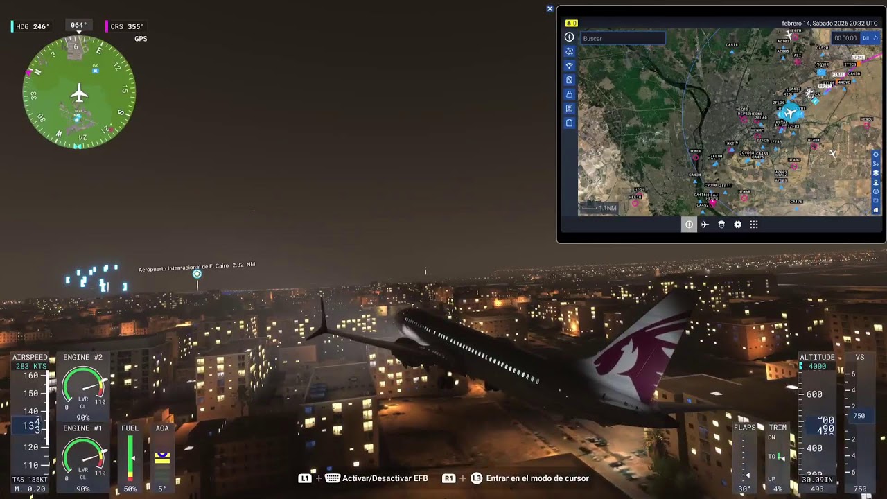 Amman a El Cairo Directo y revelo mi voz