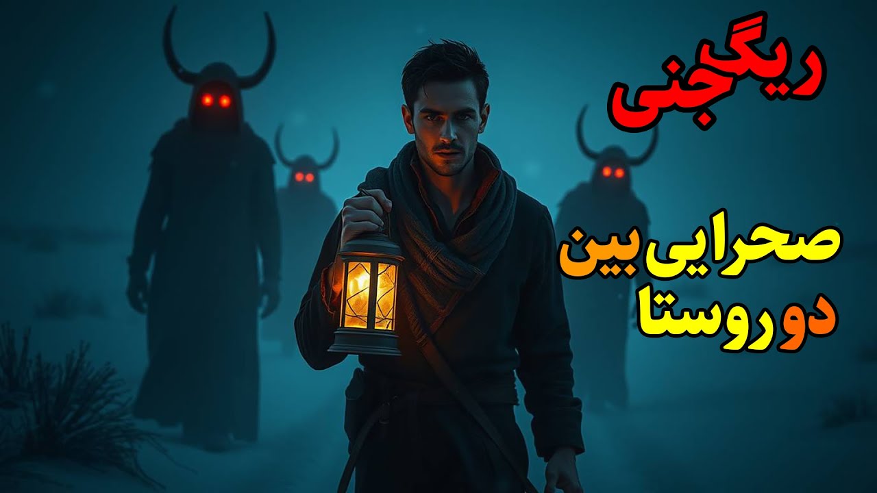 داستان ترسناک:ریگ جنی(صحرایی بین دو روستا که سایه ایی هایی در ان هست و عاشق ترساندن مردم هستن)