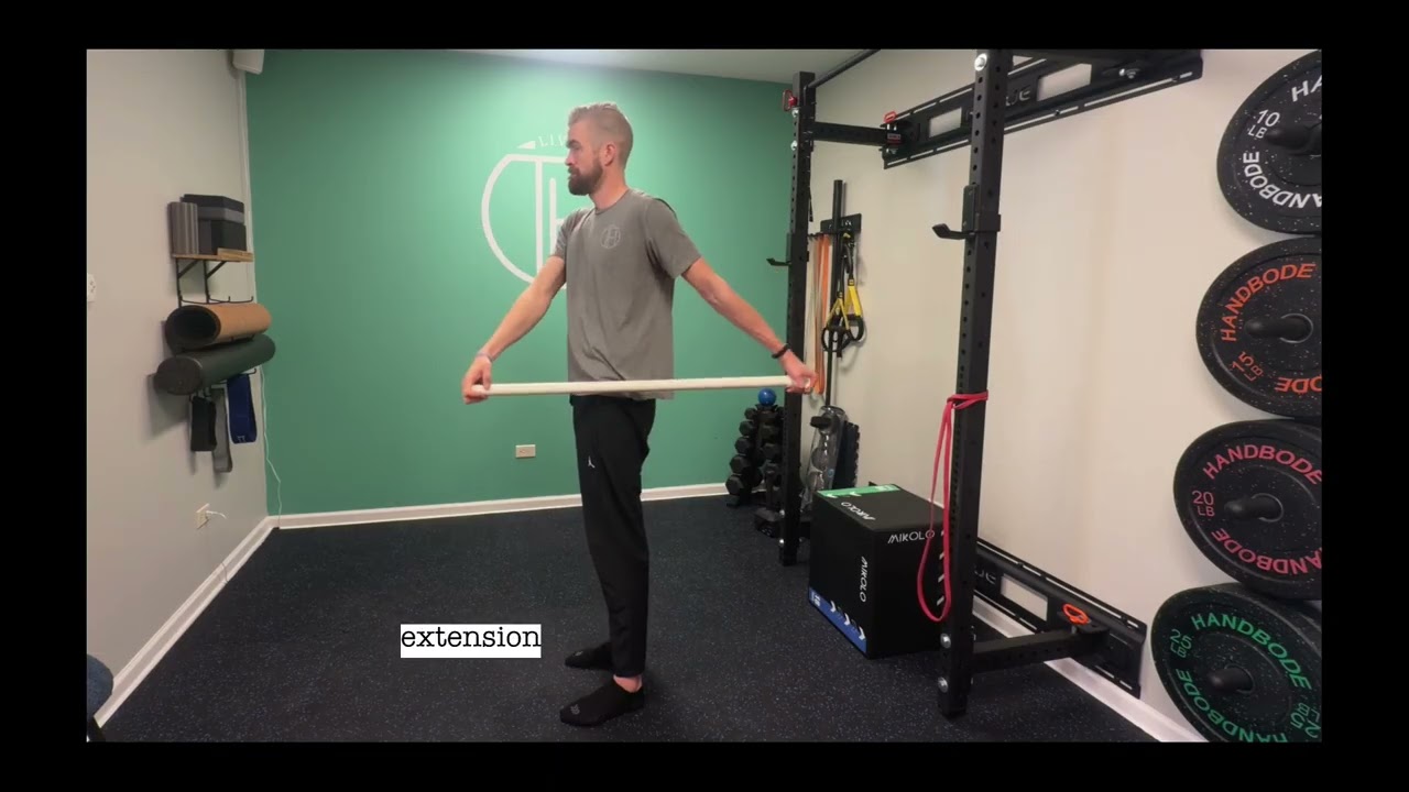 Shoulder Extension #gostretchyourself