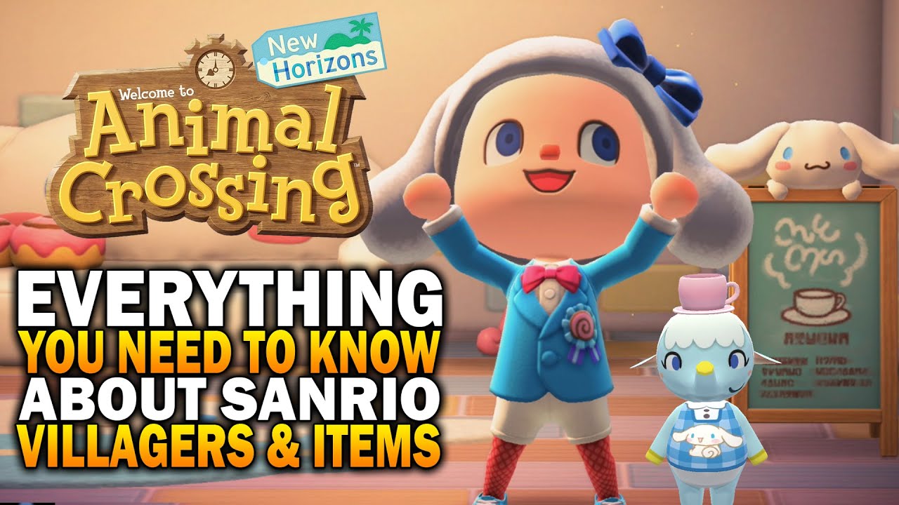 Everything You Need To Know About The New Sanrio Villagers & Items In Animal Crossing New Horizons