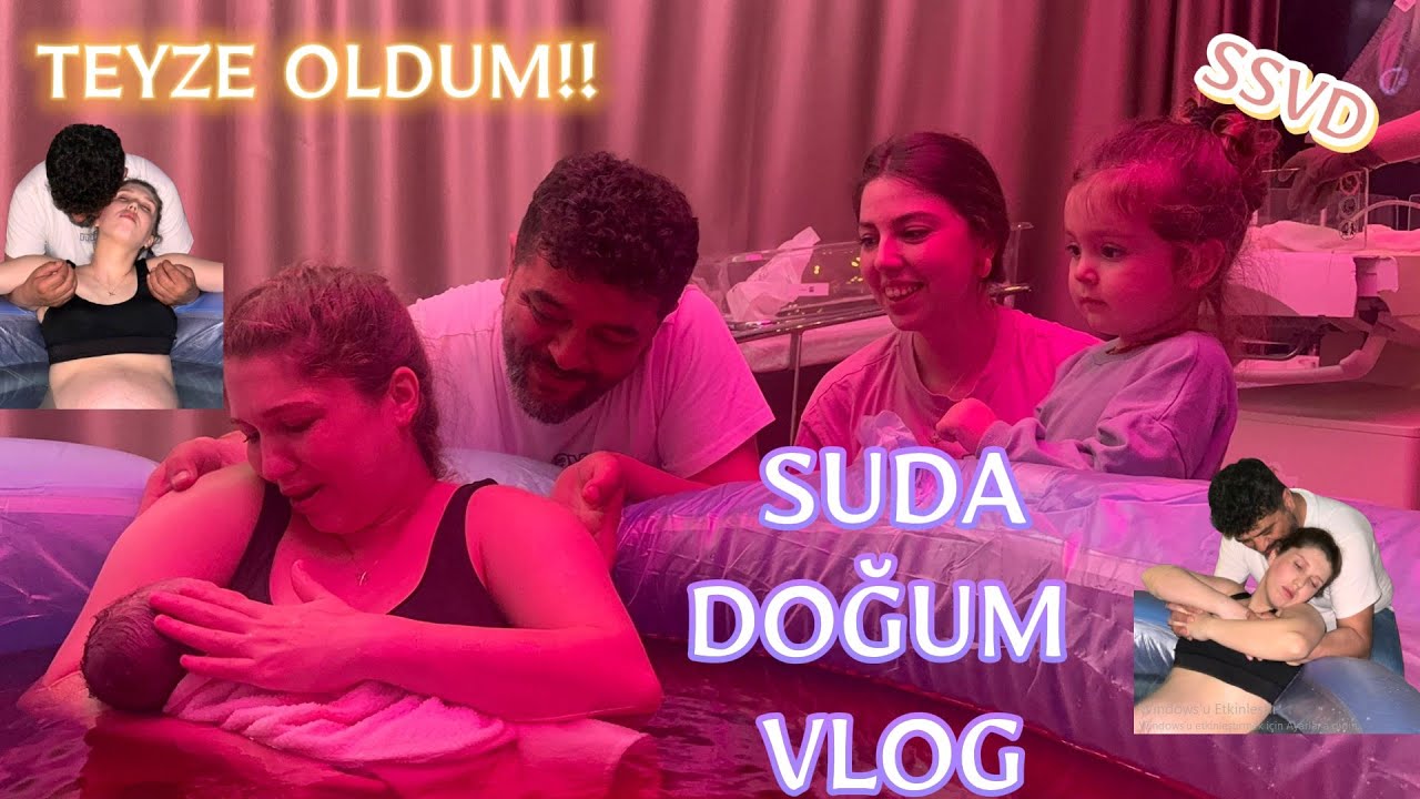 Ablamın Doğumuna Şahit Oldum | SSVD ile Gelen Mucize: Parla👶✨