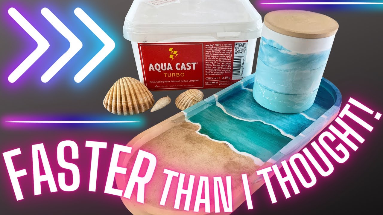 Aqua Cast TURBO! Даже быстрее, чем я думал — многослойная эко-смола Ocean #ecoresin #Aquacastturbo