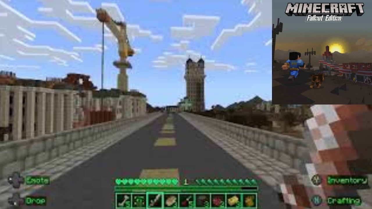 Исследование мод-пак Vault Tec в Minecraft