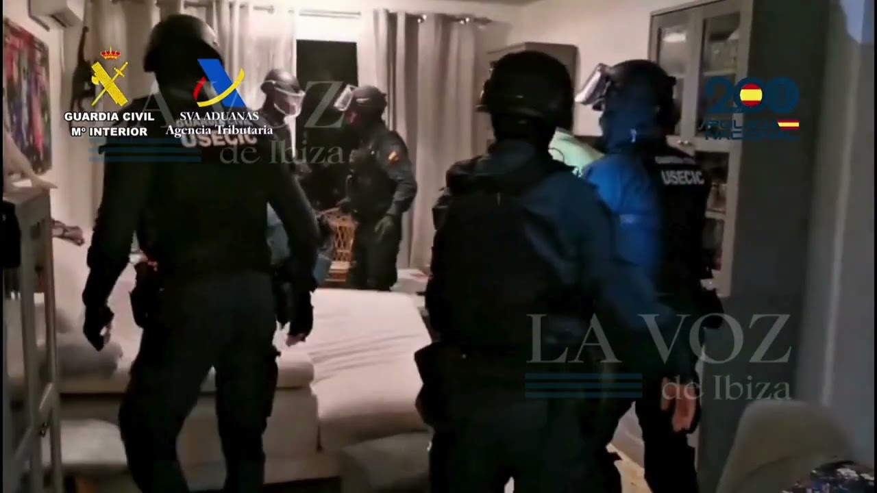 Desmantelada en Ibiza una gran red de narcotráfico con conexiones con Sudamérica