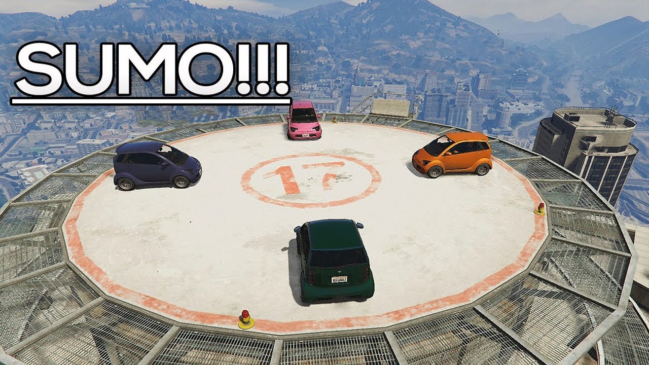 Aşağı Düşen Patlar | GTA 5 Sumo