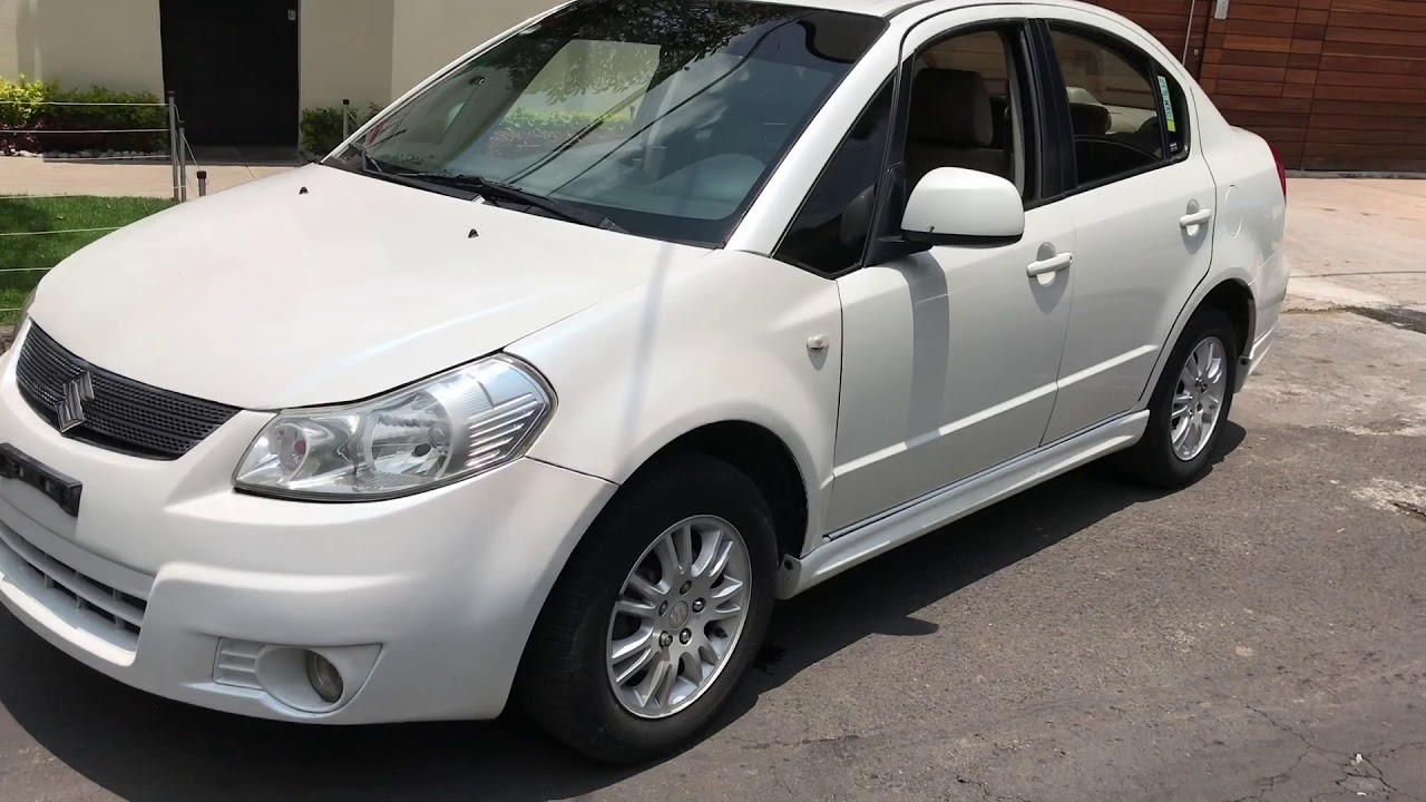 RESEÑA SUZUKI SX4 GLS 2008 SEDAN STANDARD 138,000 KM PRUEBA MANEJO AUTO SAVE MEXICO