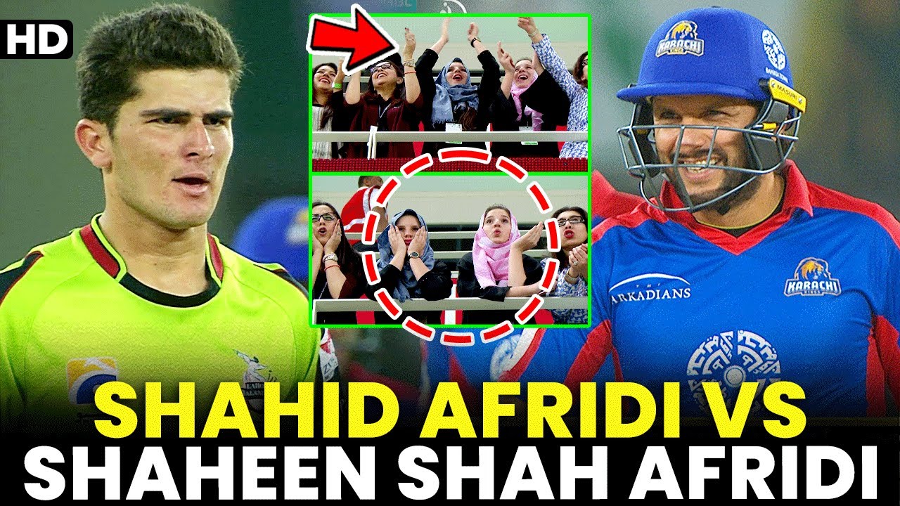 Shahid Afridi vs Shaheen Shah Afridi | Lahore Qalandars vs Karachi Kings | HBL PSL 2018 | MB2A