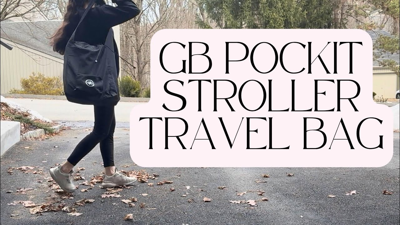 GB Pockit Stroller Carry Bag Review – A Must-Have for Travel!