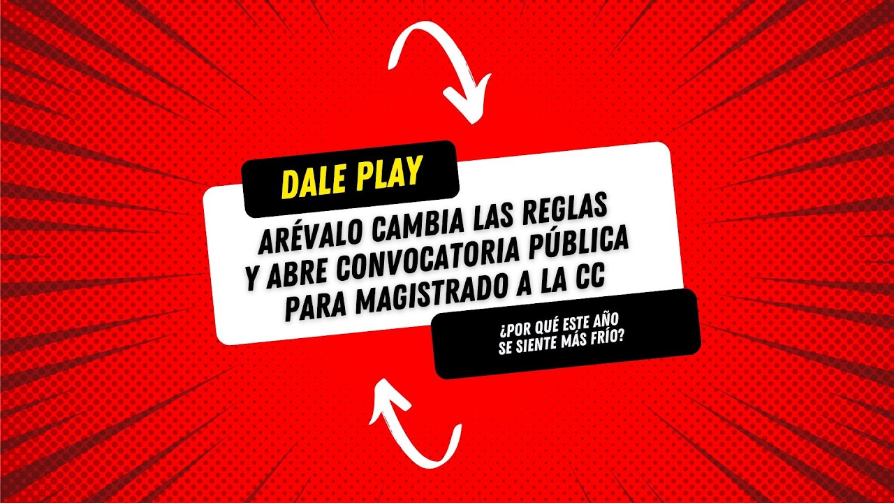 Arévalo cambia las reglas y abre convocatoria pública para magistrado a la CC. 06-02-2026