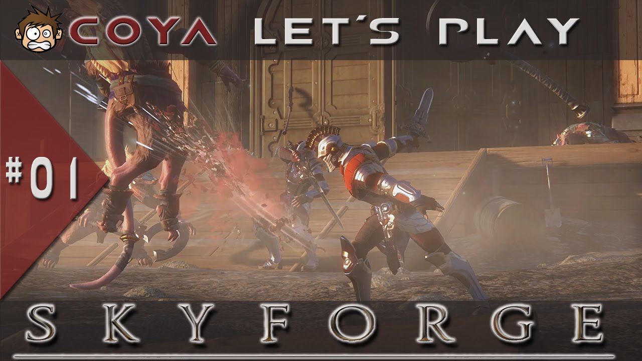 SKYFORGE #01 &bull; Tutorial und Charaktererstellung &bull; Closed Beta Gameplay German Let's Play Deutsch HD